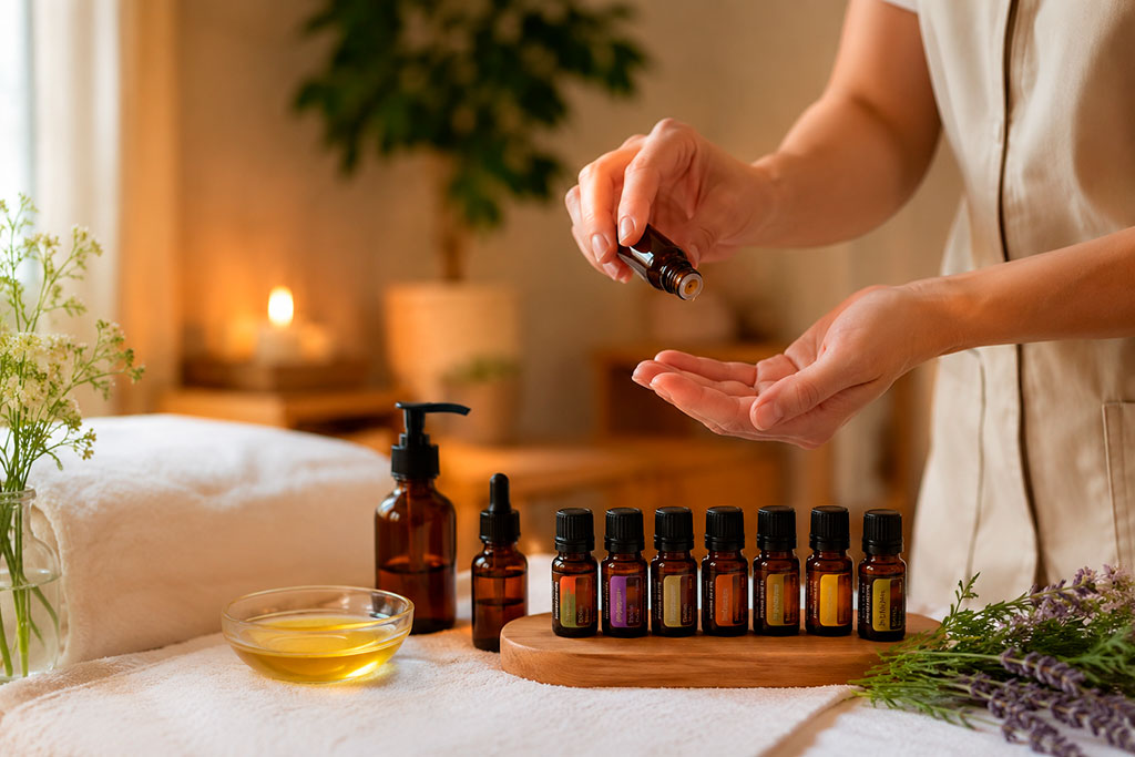 sala acogedoras para masajes con aceites esenciales en Madrid