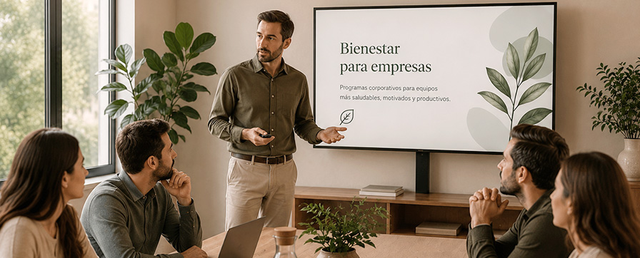 bienestar para empresas con Ópalo Wellness