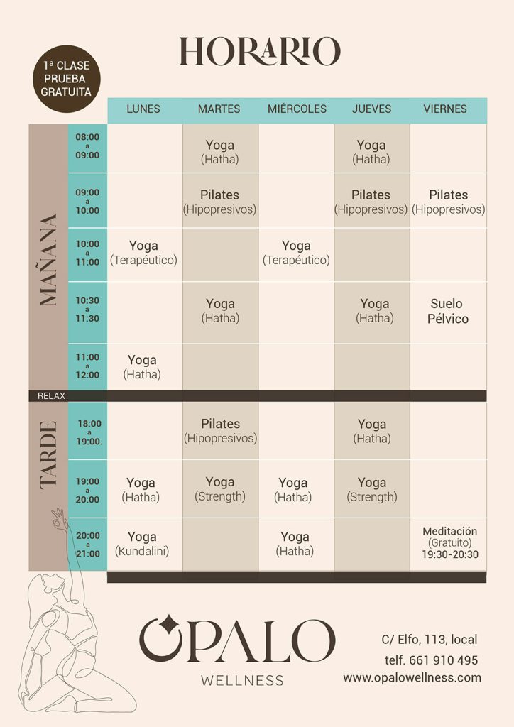 horario de clases curso 2026-27